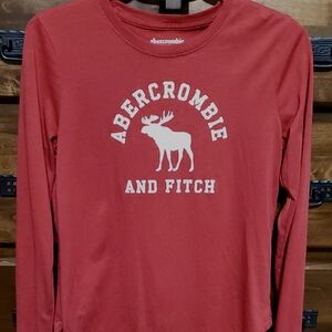 Abercrombie Kids Sparkly Moose Shirt